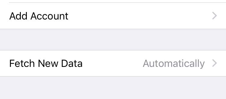 iOS Fetch New Data