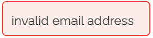 Email - error